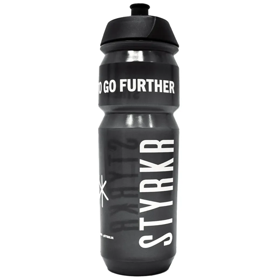 Styrkr Black Bottle vattenflaska 750 ml svart BPA-fri