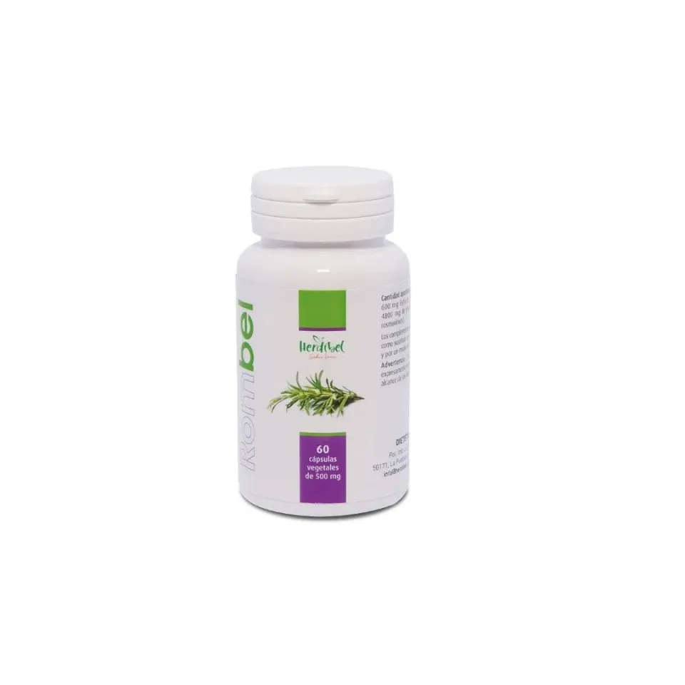 Herdibel Rombel rosmarinkapslar 60 st 500 mg