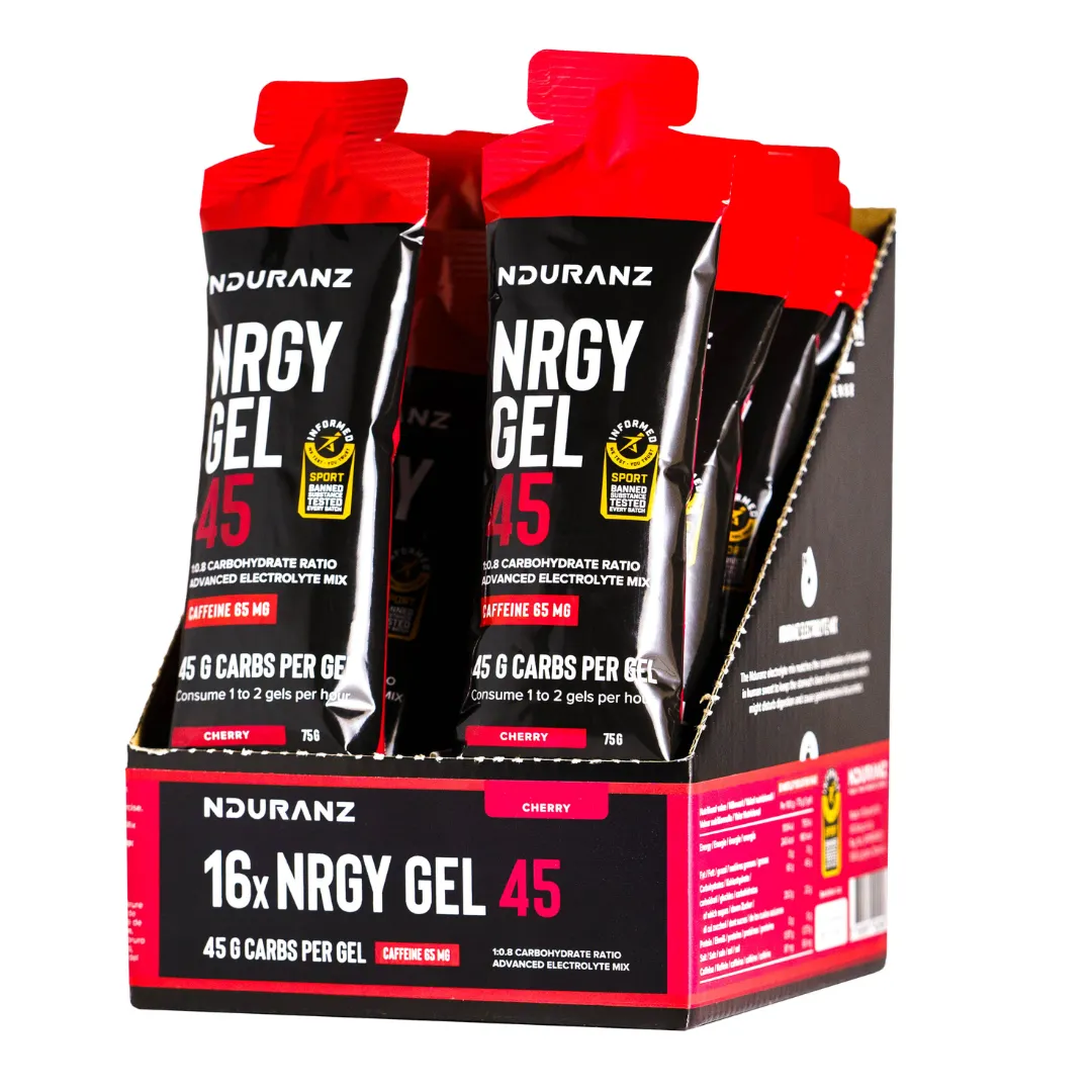 Nduranz Nrgy Gel 45 koffeingel Mango koffein