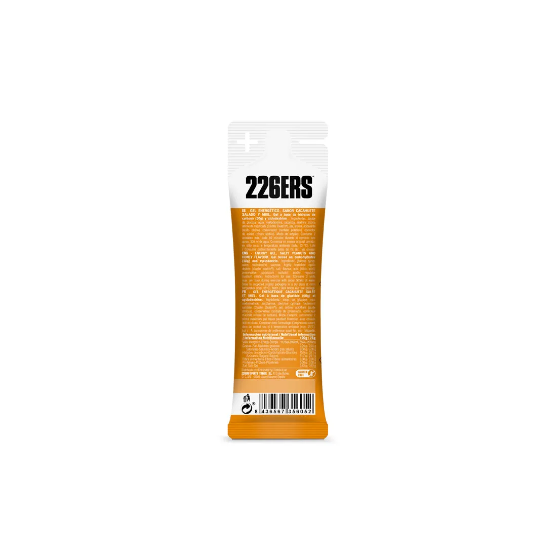 226ERS High Energy Gel energigel Neutral 76 g cyklodextrin