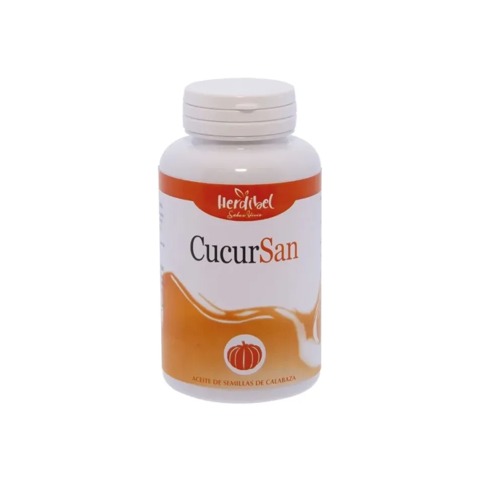 Herdibel Cucursan kapslar 100-pack pumpafröolja
