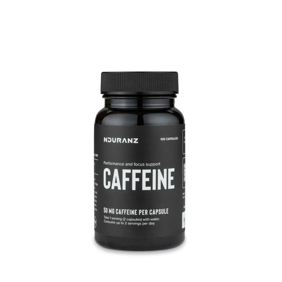 Nduranz Caffeine koffeinkapslar 50 mg ren koffein
