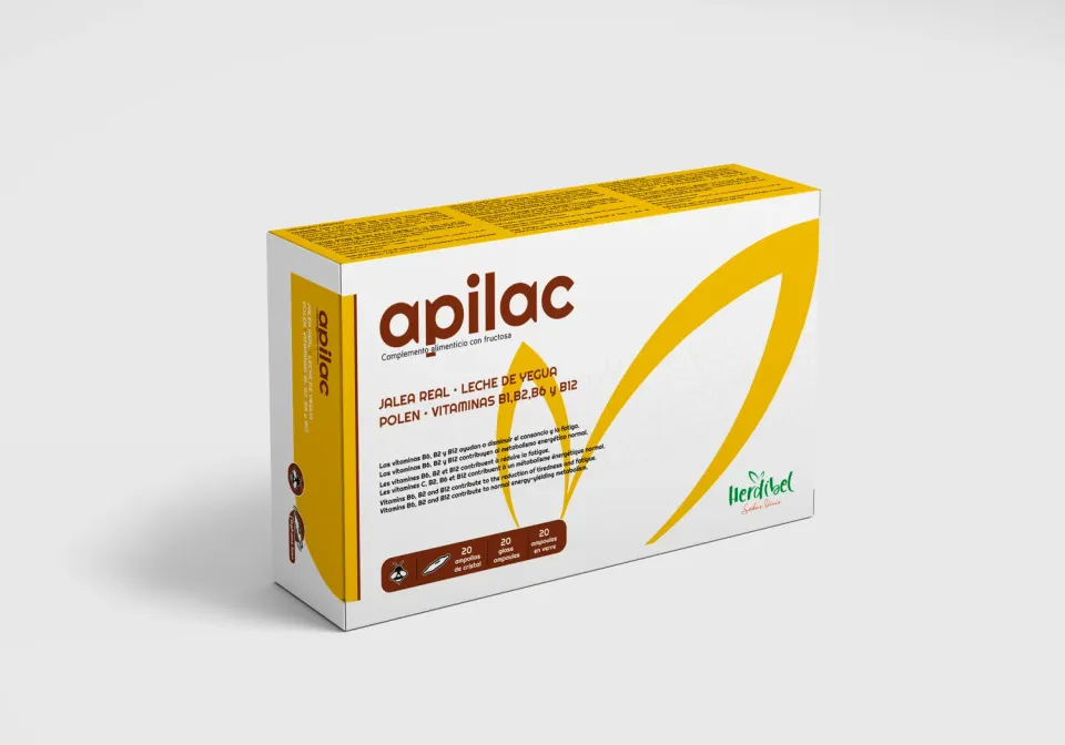 Herdibel Apilac ampuller gele royal 20-pack
