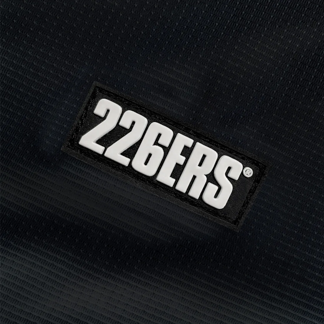 226ERS Slim Flag löpar t-shirt svart kortärmad