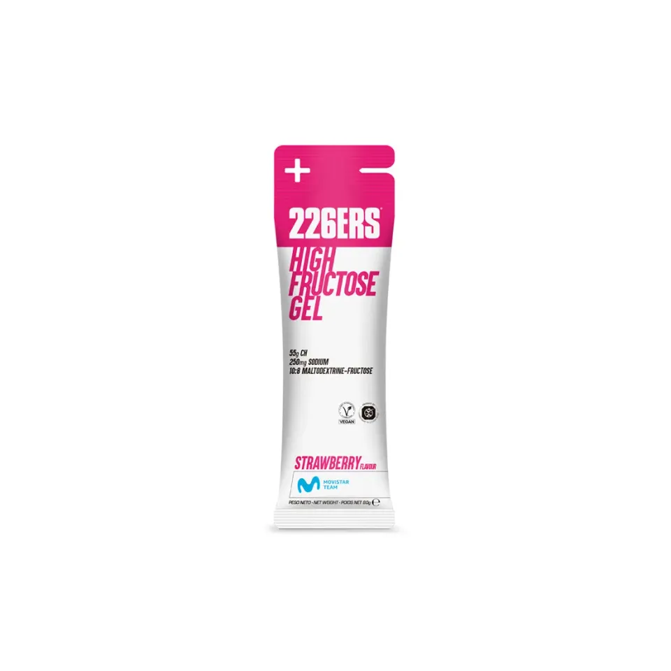 226ERS High Fructose energigel 80g jordgubb