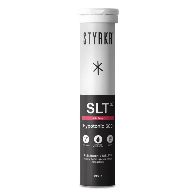 Styrkr SLT07 vätsketabletter mild bär 12-pack
