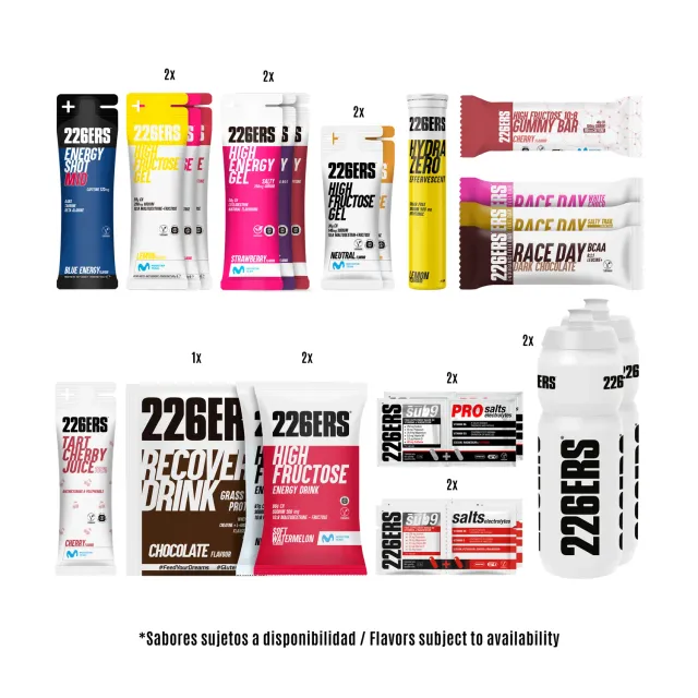 226ERS Pack Triathlon 12H energipaket 24 delar high carb