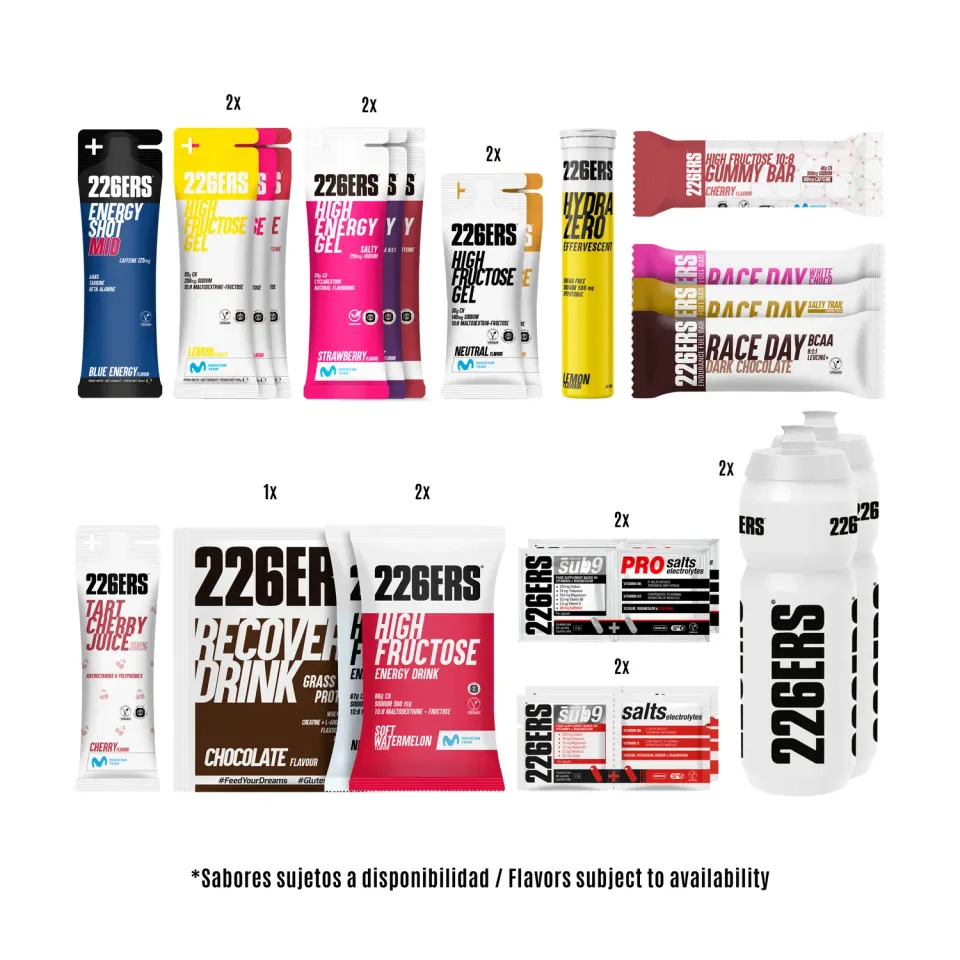 226ERS Pack Triathlon 12H energipaket 24 delar high carb