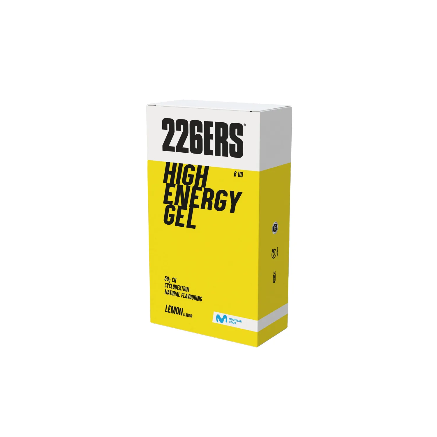 226ERS High Energy Gel energigel 6x76 g körsbär koffein