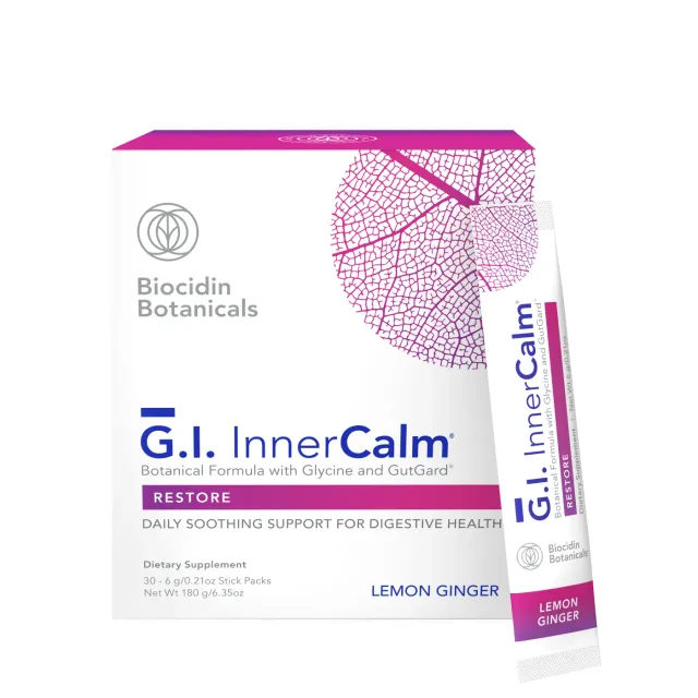 Biocidin Botanicals G.I. InnerCalm pulver stickpacks 30 st mage