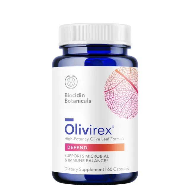Biocidin Botanicals Olivirex olivblad 60 kapslar immun