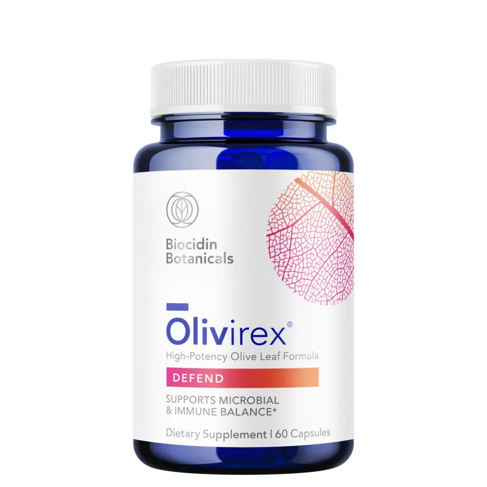 Biocidin Botanicals Olivirex olivblad 60 kapslar immun