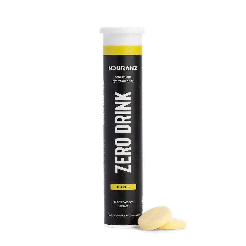 Nduranz Zero Drink vätsketablett Grapefrukt elektrolyter