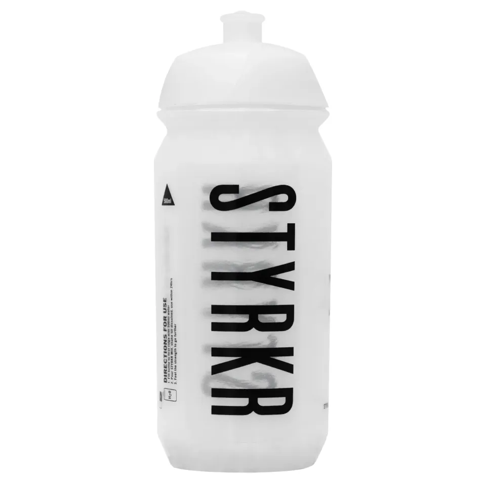 Styrkr Clear Bottle sportflaska 500 ml genomskinlig