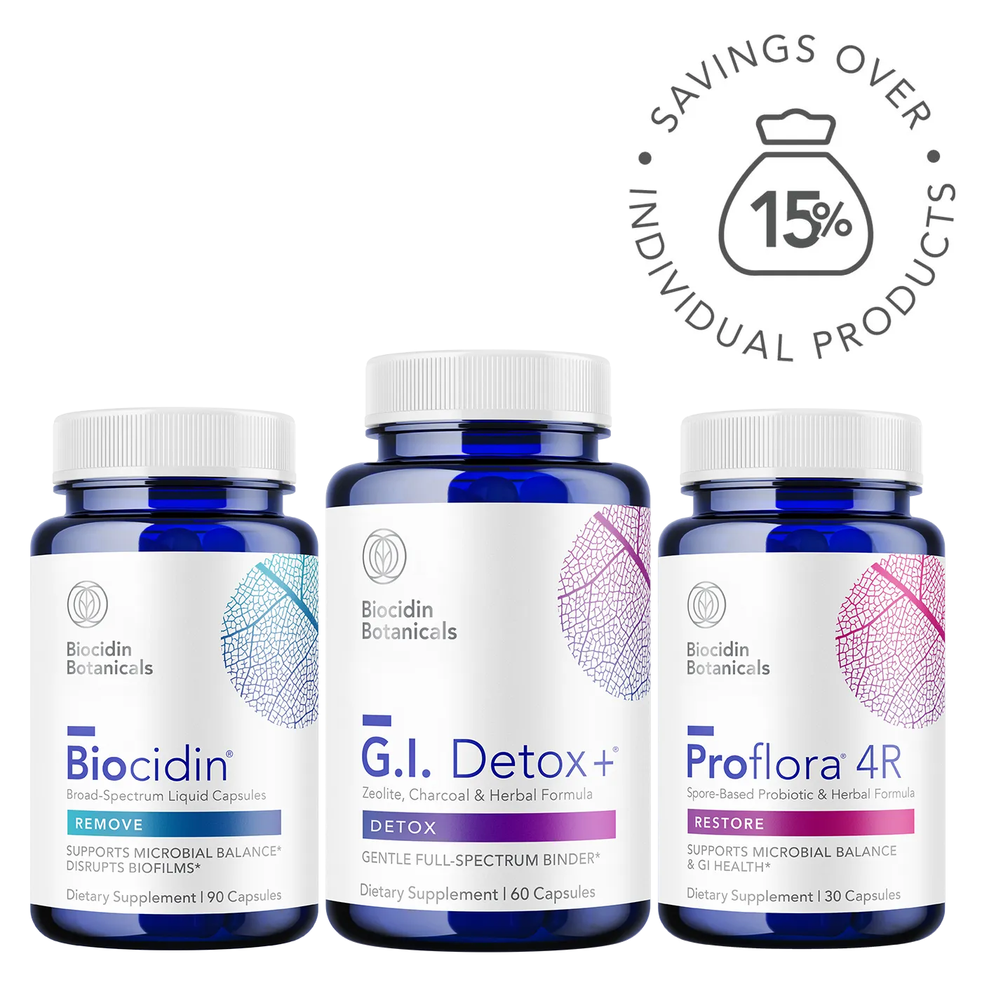 Biocidin Bioclear Detox Program 30 dagar kapslar