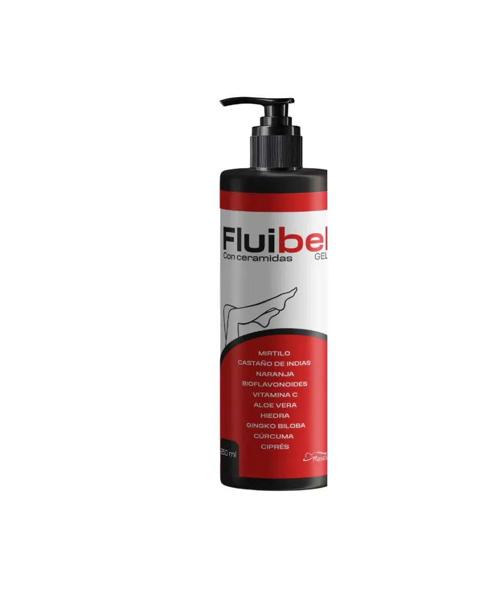 Herdibel Fluibel gel med ceramider 250 ml ben trötta