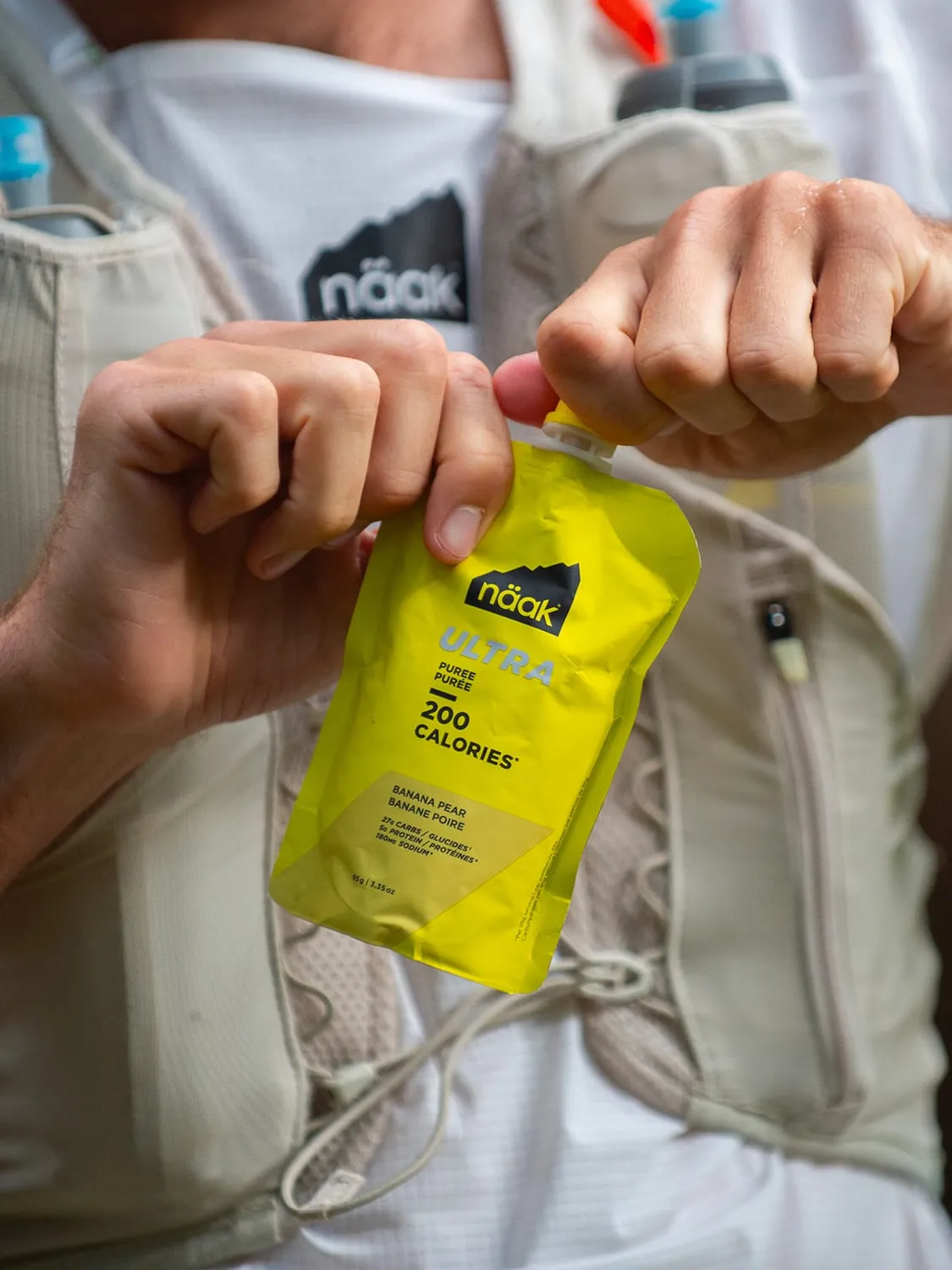 Näak Ultra Puree 200 energipuré banan päron singel