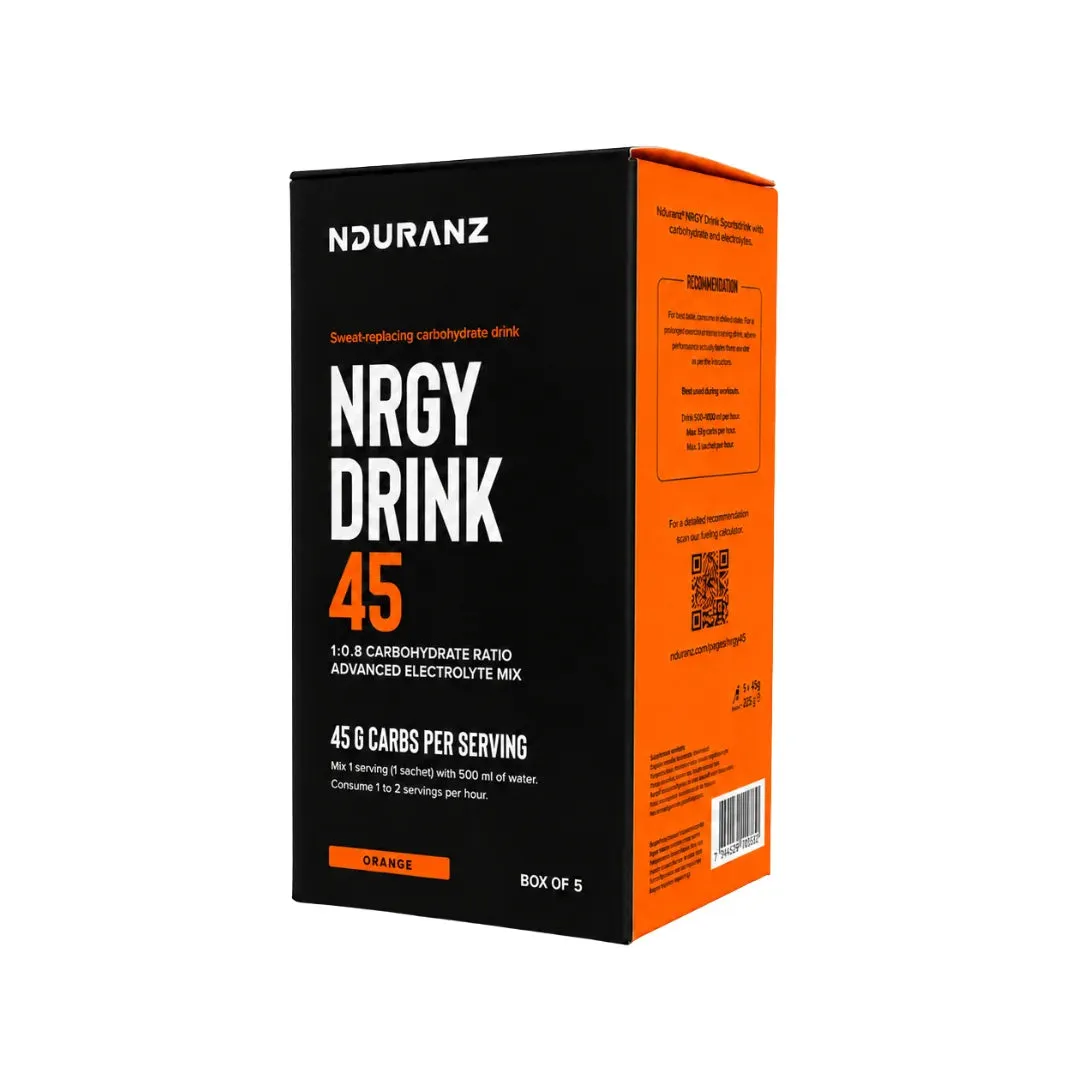 Nduranz Nrgy Drink 45 sportdryck citron portion