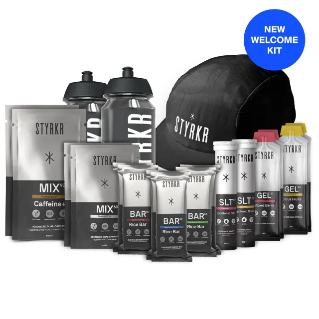 Styrkr Welcome Kit energipaket 20-pack med keps