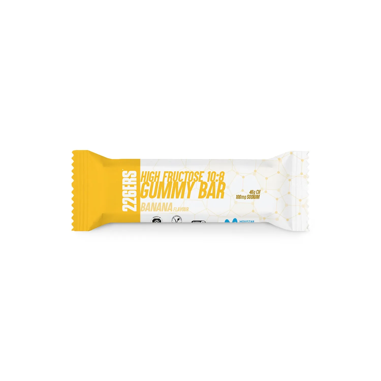 226ERS High Fructose Gummy Bar energibar 60 g lime