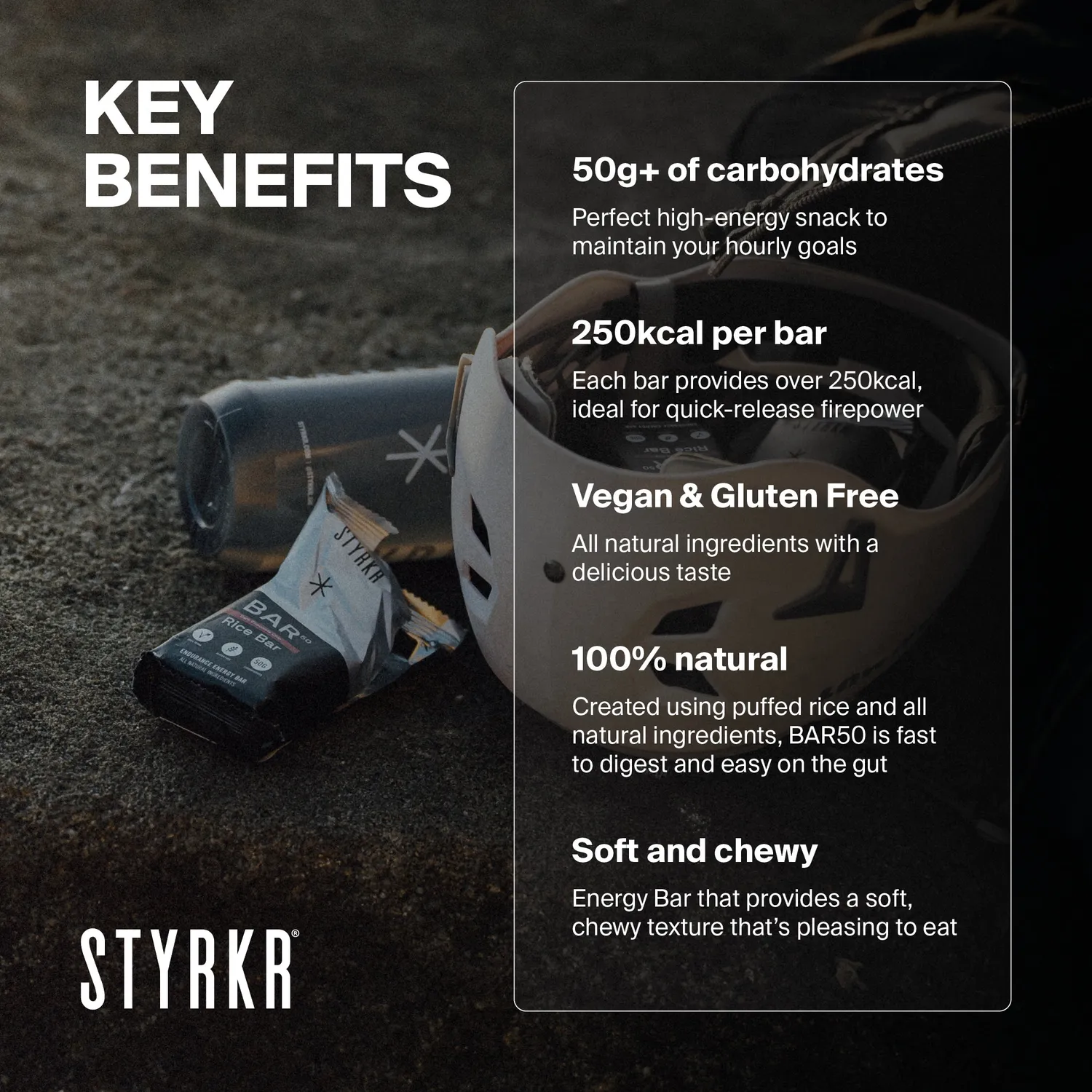 Styrkr Energy Bar Box energibar 3-pack provsmak