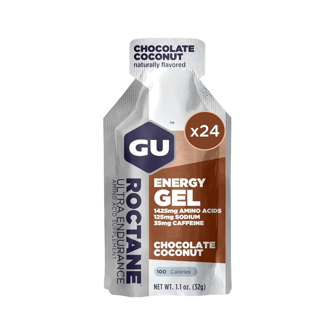 GU Energy Roctane Energy Gel energigel 24-pack uthållighet